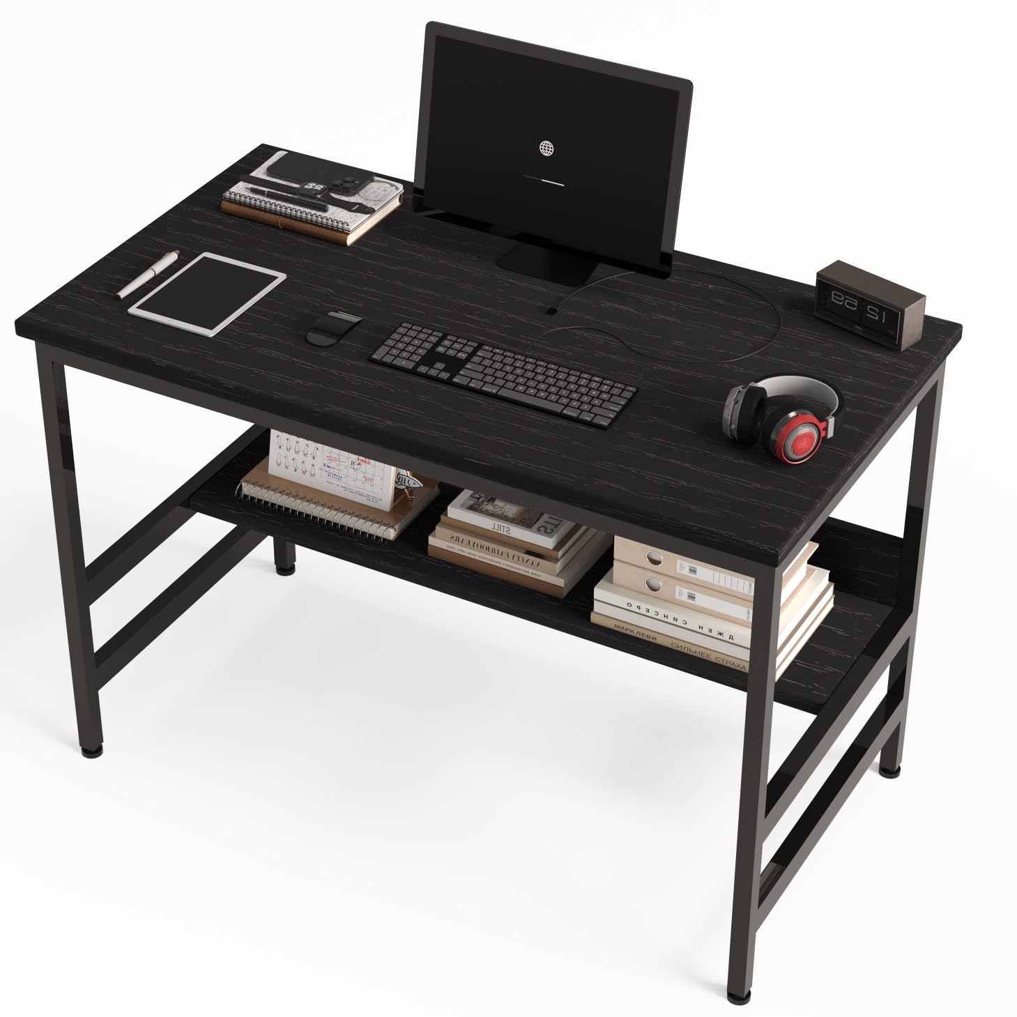 在宅ワーク 学習デスク パソコンデスク  シンプル テレワーク シンプルワークデスク パソコンデスク 幅180cm 奥行60cm フリー